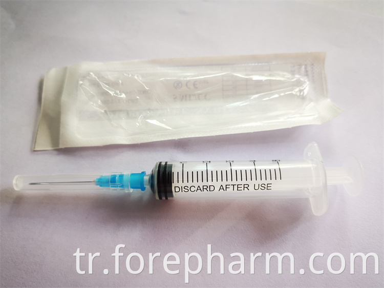 Use Of Disposable Syringe